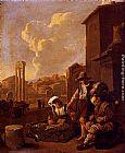 Peasant Family Having Bread And Wine, The Campo Vaccino, Rome, Beyond